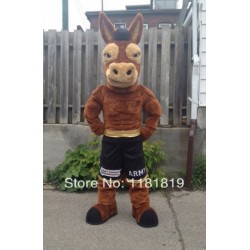 Power Mule Mascot Costume for Adults