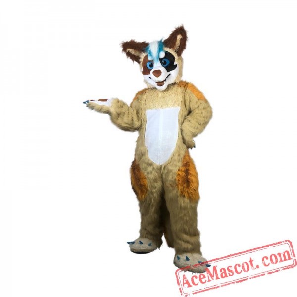 Wolf Dog Mascot Costume Dog Fursuit