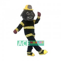 Sparky The Fire Dog Mascot Costume