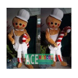 Christmas Lollipop Gingerbread Mascot Costumes