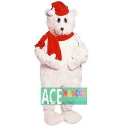 Teddy Bear Christmas Polar Bear Mascot Costumes