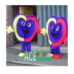 Valentine Heart Lollipop Mascot Costumes