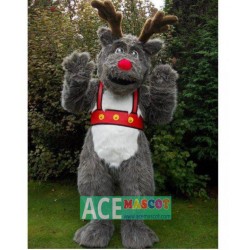 Christmas Reindeer Rudolf Supreme Mascot Costumes