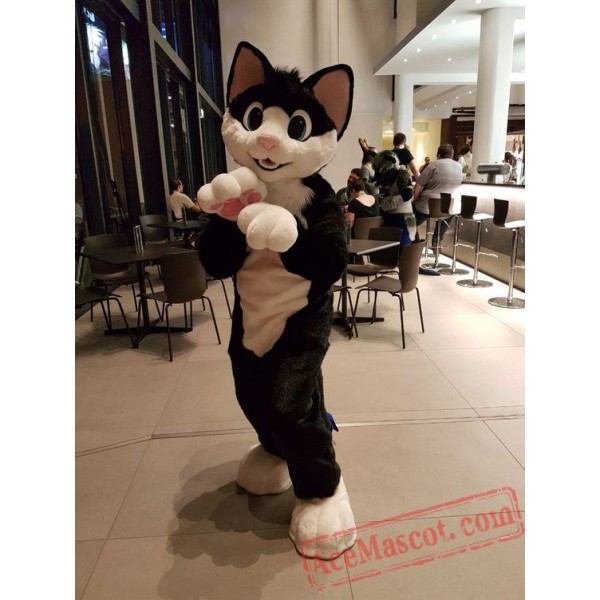 Cat Fursuit Costumes Animal Mascot for Adults