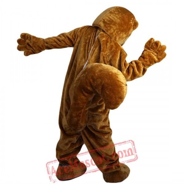 Brown Groundhog Gophers Mascot Costume for Adult