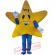 Yellow Five-Pointed Star Mascot Costume for Adult