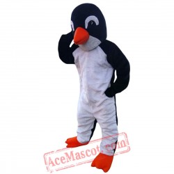 Black And White Penguin Mascot Costume for Adult