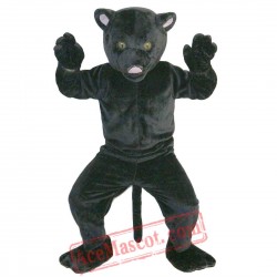 Black Leopard Panther Mascot Costume for Adult