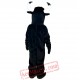 Black Cow Mascot Costume for Adult