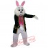 Mr. White Rabbit Mascot Costume for Adult