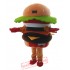 Hamburger Mascot for Adult
