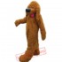Brown Poodle Dog Mascot Costume