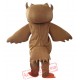 Brown Owl Mascot Costume for Adult