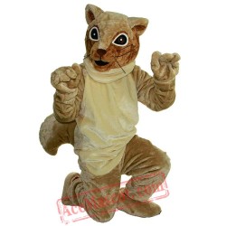 Brown Hamster Mascot Costume