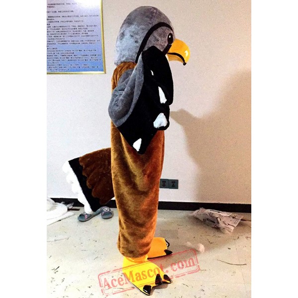 Halloween Brown Eagle Mascot Costume