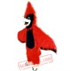 Halloween Red Eagle Bird Mascot Costume