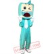 Blue Tv Mascot Costume