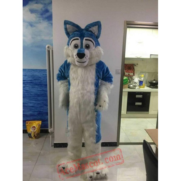 Blue Wolf / Dog / Husky Mascot Costume