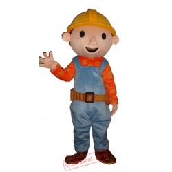 Bob The Builder Boy Mascot Costume
