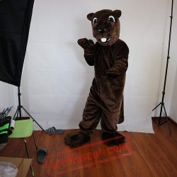 Brown Hamster Mascot Costume for Adult