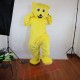 Yellow Bear Mascot Costume for Adult