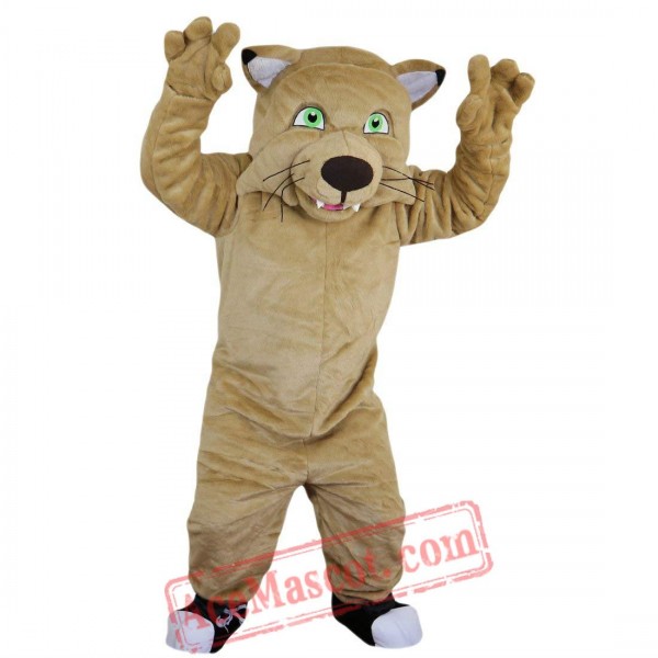 Cat Tiger / Leopard Mascot Costume for Adult