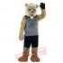 Sport Beige Lion Mascot Costume for Adult