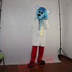 Blue Mouse Mascot Costume for Adult