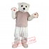 White Bear Mascot Costume for Adult