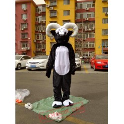 Black Goat Mascot Costume for Adult
