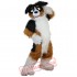 Yellow Dog Husky Mascot Costume for Adult