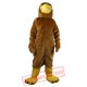 Brown Sport Eagle Mascot Costume for Adult
