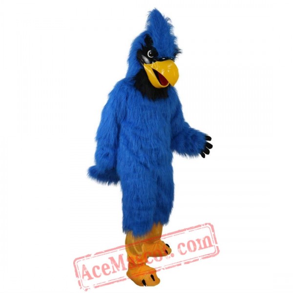 Blue Eagle Mascot Costume for Adult