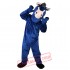 Blue Donkey Mascot Costume for Adult