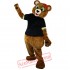 Brown Bear Mascot Costume for Adult