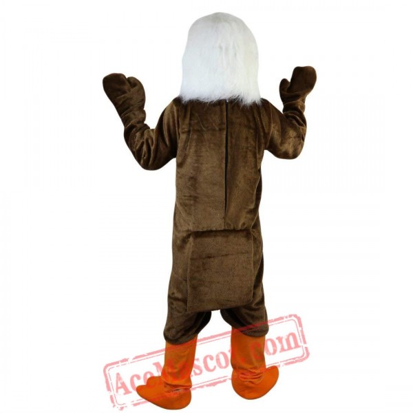 Brown Eagle Bird Mascot Costume for Adult
