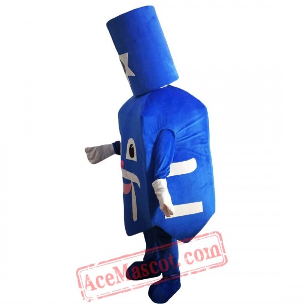 Blue House Mascot Costume for Adult