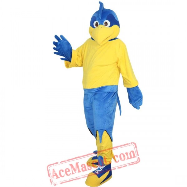 Blue Sport Eagle Mascot Costume for Adult