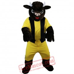 Sport Cow Bull Mascot Costume for Adult