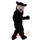 Black Felis Silvestris Cat Mascot Costume for Adult