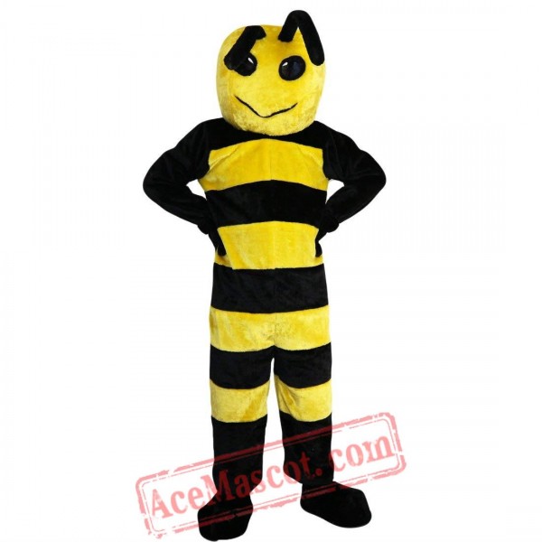 Yellow Bee Mascot Costume for Adult