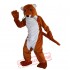 Brown Weasel Stoat Mascot Costume for Adult