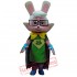 Super Rabbit Mascot Costume