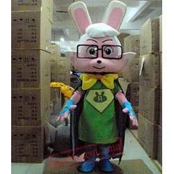 Super Rabbit Mascot Costume