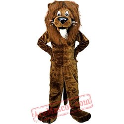 Brown Lion King Mascot Costume