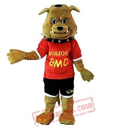 Sport Bulldog Mascot Costume
