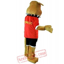 Sport Bulldog Mascot Costume
