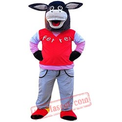 Sport Donkey Animal Mascot Costume
