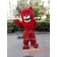 Red Lion Mascot Costume Plush