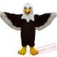 Brown Long-Haired Eagle Mascot Costume